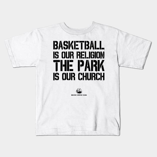 Our Religion Kids T-Shirt by Lukish